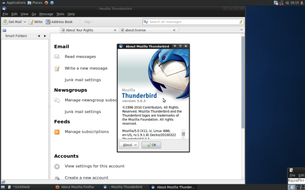 Thunderbird: reclaiming my inbox since 2003